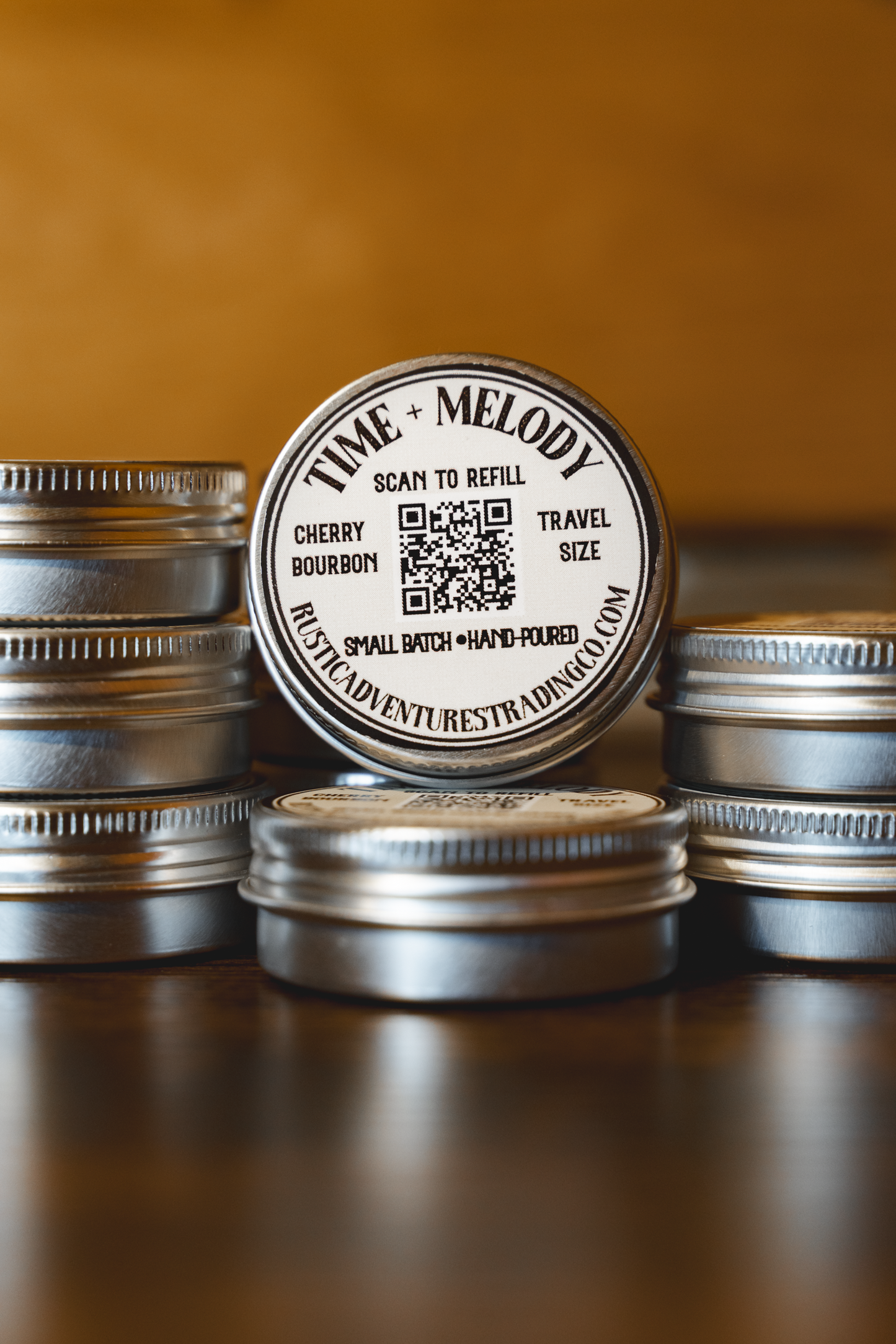 Time and Melody - Travel Size - Beard Balm - Cherry Bourbon - 1oz