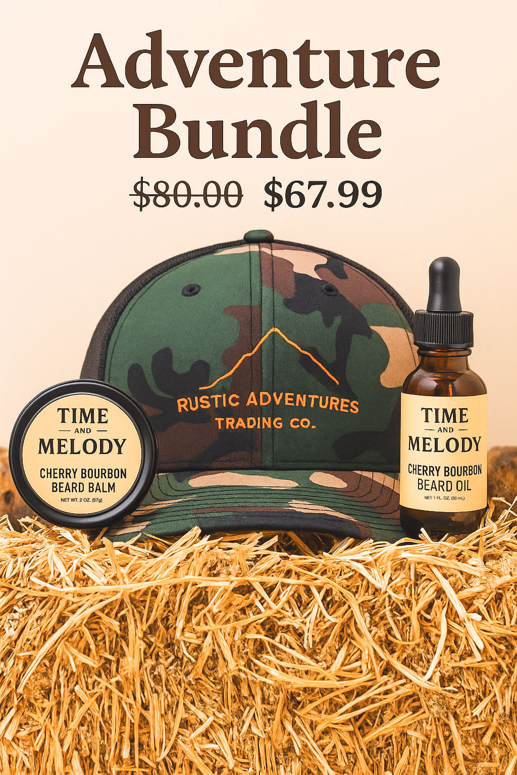 Adventure Bundle - Choose 2 Beard Products + 1 Hat