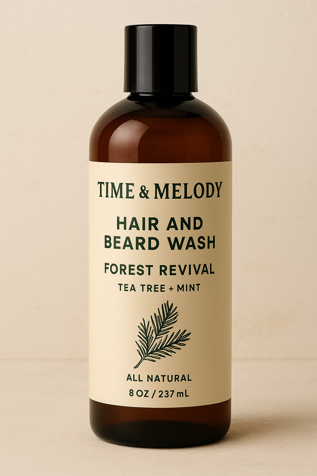 Hair and Beard Wash – Forest Revival (Tea Tree + Mint)