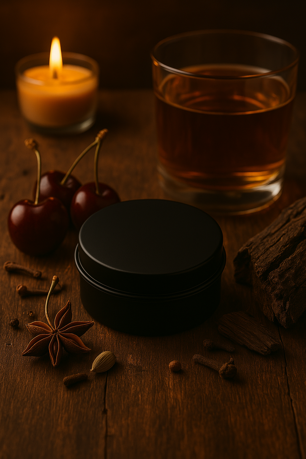 Time and Melody - Beard Balm - Cherry Bourbon
