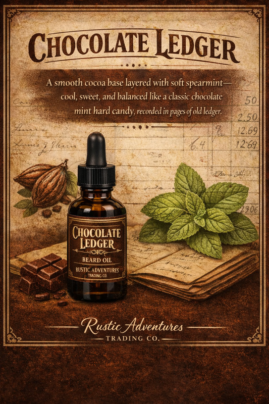 Time and Melody - Beard Oil - Chocolate Ledger