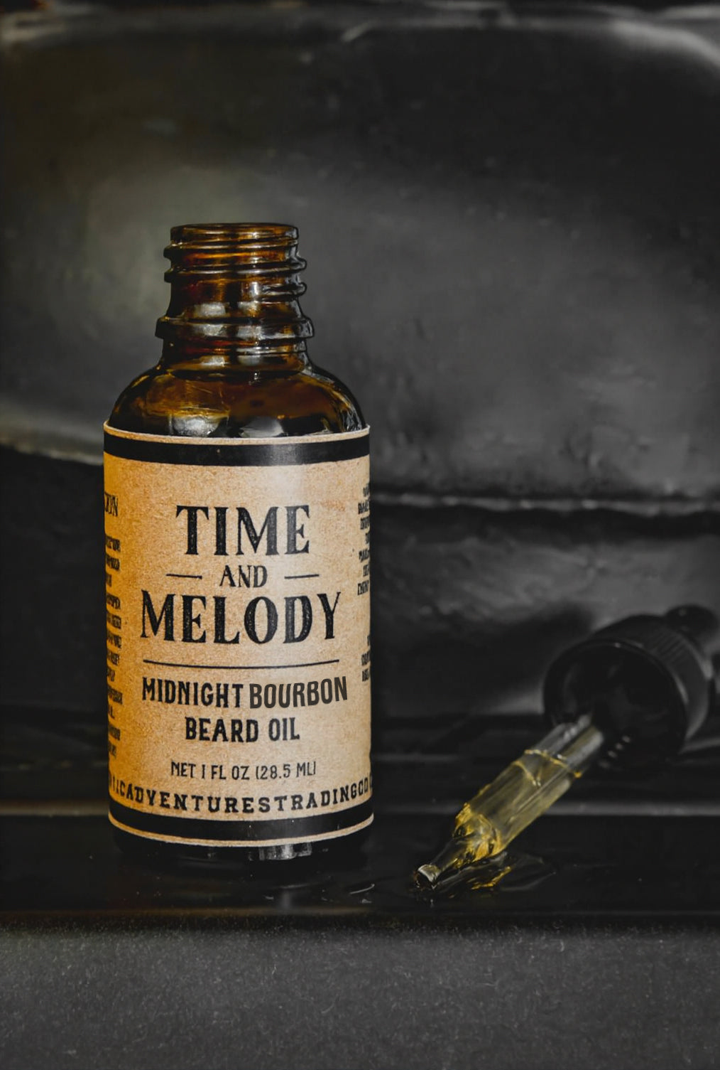 Time and Melody - Beard Oil - Midnight Bourbon