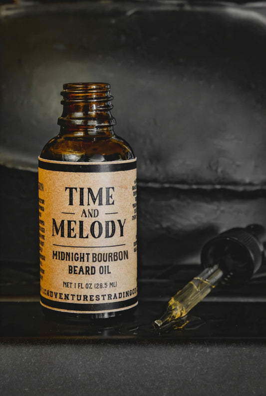 Time and Melody - Beard Oil - Midnight Bourbon